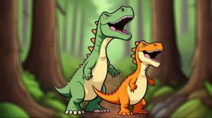 Сказки на ночь "Загадочные Долины: Сказка о Дружбе и Приключениях Динозавров"