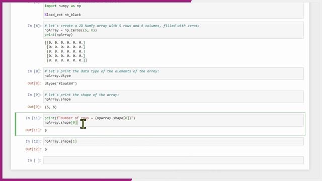 CREATING NUMPY ARRAYS | PYTHON | COMPUTER VISION смотреть онлайн