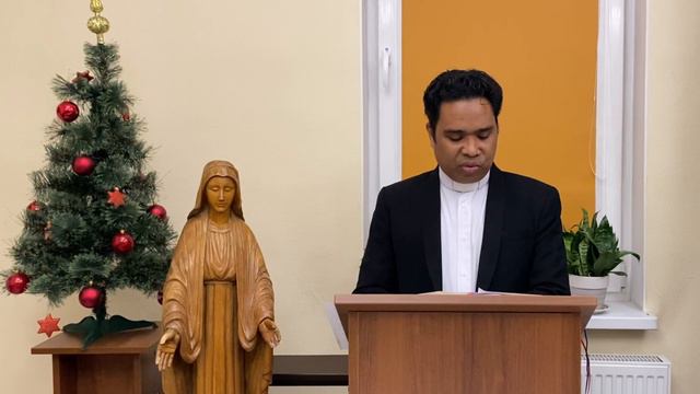 Размышление на Торжество Рождества Христова о. Камилус Серан, SVD смотреть онлайн