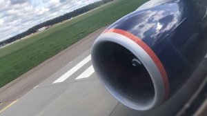 Moscow SVO to New York JFK Аерофлот Aeroflot. Take off from Moscow B777-300er