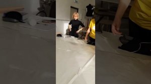 КАК СШИТЬ ЮБКУ (ПЛАТЬЕ)СОЛНЦЕ С РАЗРЕЗОМ  ПО НОГЕ И ШЛЕЙФОМ!?На фото моя ученица Катя из видео ?