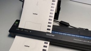 Brother Pocket Jet Prints Signage with 4" DK-2246 Label Roll