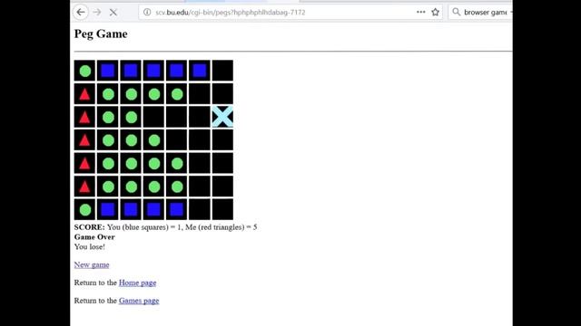 Peg Game (1994) - First browser game смотреть онлайн