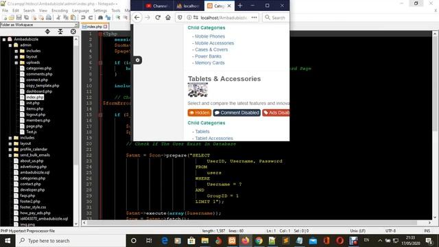 #1 E commerce Tutorial on PHP, HTML AND MYSQLI and free source codes смотреть онлайн