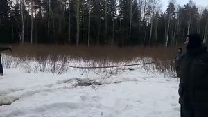 Стелс гепард 800 ,Stels Guepard 800  с лебедкой в поле,веселый комментатор