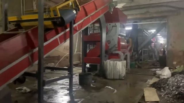 Автоматическая линия переработке пластика (жесткого и мягкого) USM KGD1000 -1000 КГ/Час