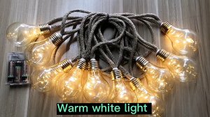 wendadeco  battery powered A19 Globe Bulb string light 101: 11 steps to success