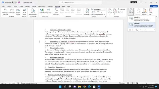 How to Compare Two Versions of a Document in Microsoft Word [Tutorial] смотреть онлайн