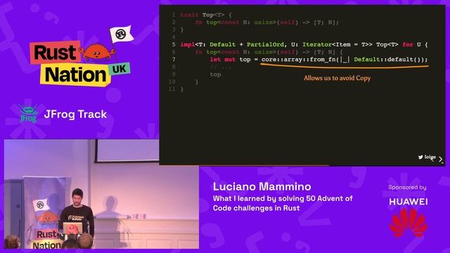 What I learned by solving 50 Advent of Code challenges in Rust - Luciano Mammino