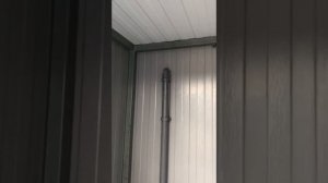 Тёплый туалетный модуль Комфорт. Туалет модульный зимний. Туалетная кабина с обогревом на заводе