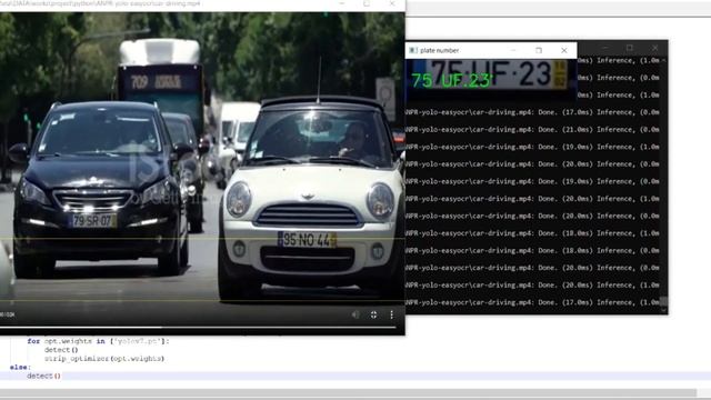 Automatic Number Plate Recognition (ANPR) using Yolov7 & EasyOCR смотреть онлайн