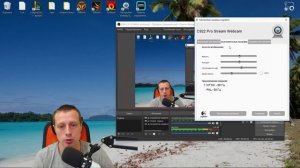 Веб-камера Logitech c922 для стрима - тест, настройка в OBS