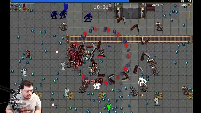 Vampire survivors - Полное прохождение Молочный Завод смотреть онлайн