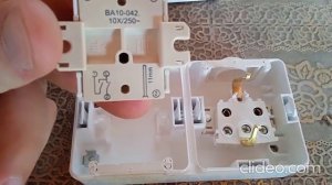 Особенность Блок выключатель с розеткой из Мерлена