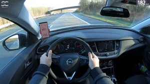Opel Grandland X 1.5 Diesel (2019) - Autobahn Top Speed / Acceleration / Test Drive POV