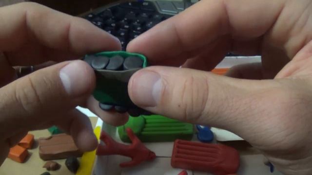 Как слепить танк из пластилина ? смотреть онлайн