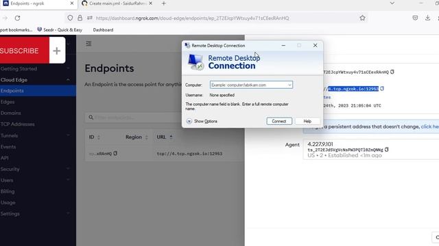 How to use Github and Ngrok to create a free Windows RDP in 2023 смотреть онлайн