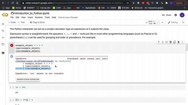 Introduction to Python - Basic Arithmetic