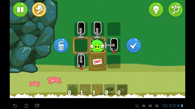 BAD PIGGIES GRAOUND HOG DAY LEVEL 1 15 смотреть онлайн