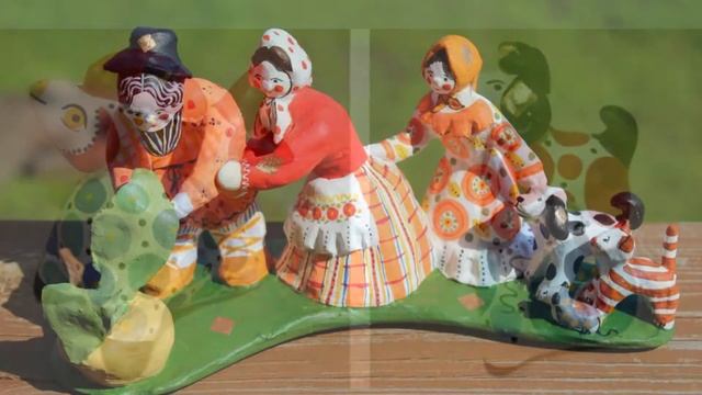 Дымковская игрушка - виды и схемы смотреть онлайн