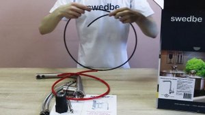 Смеситель для кухни Swedbe Selene Plus K8540M с фильтром для воды Аквафор Морион