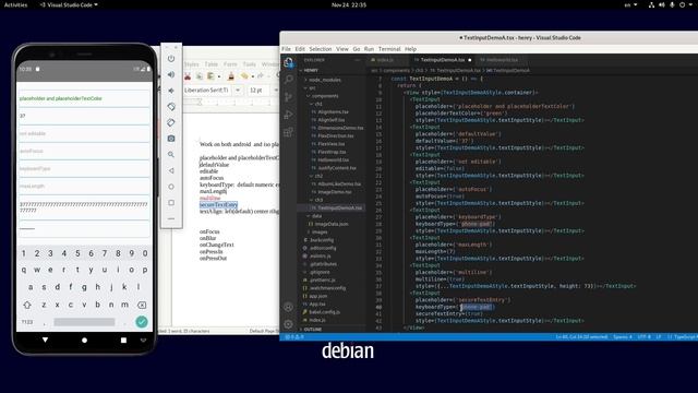 Get start react native with Henry P11B - TextInput component смотреть онлайн