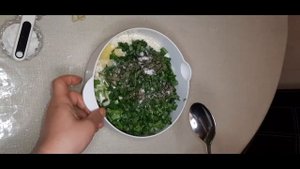 Конвертики из лаваша/Кутаб из лаваша с брынзой и зеленью /Pitta with feta cheese