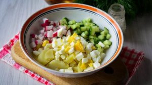 Холодный суп из кваса