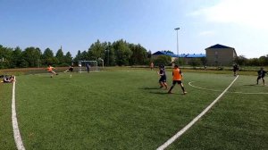 Лето 2023. На футболе .