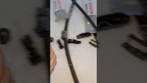 замена дворников JAC j7 насадки на дворники