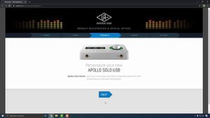 Начало работы с Apollo Solo USB для Windows (перевод)