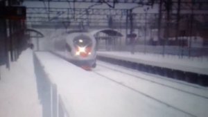 2 Сапсана на станции Окуловка