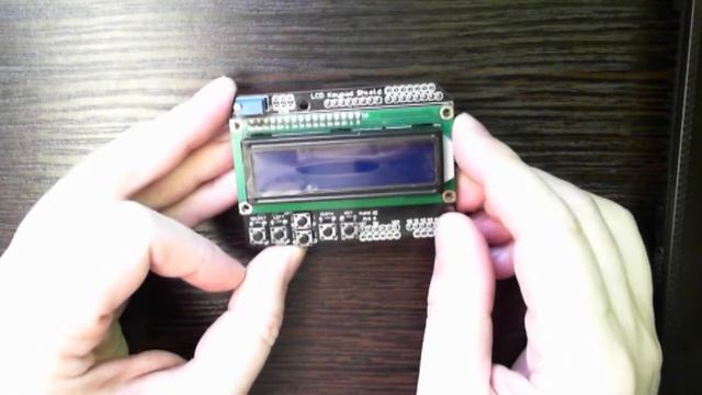 Arduino LCD 1602 Keypad Shield смотреть онлайн