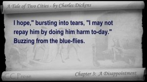 Book 02 - Chapter 03 - A Tale of Two Cities by Charles Dickens - A Disappointment