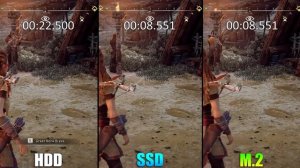 HDD vs SSD SATA vs M.2 NVME - Время загрузки в играх 2021