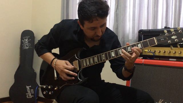 MARLON CARVALHO - GIBSON SG STANDARD 1996- TIM SHAW смотреть онлайн