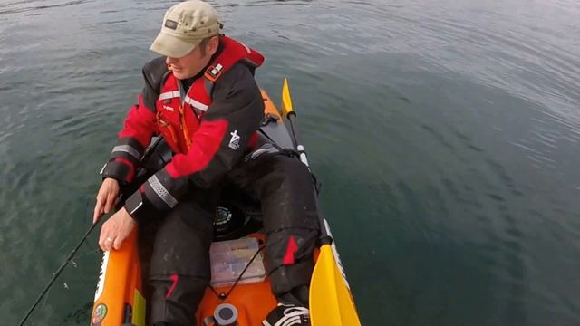 CATCH AND COOK MACKEREL - Sea fishing from a Kayak, Co. Kerry, Ireland смотреть онлайн