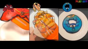 Drawing Alphabet Lore (A-Z...), pancake art challenge, abcdefghijklmnopqrstuvwxyz