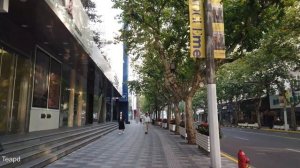 Shanghai  Walk  Street View 4K  Nanjing East Road Nanjing West Road  Huangpu  Jingan