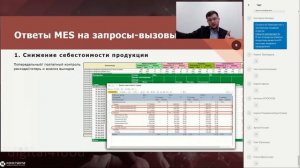 MES-система на производстве как ядро цифровизации пищевого предприятия - А. Цыбизов