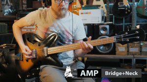 Мария Полуакустический Бас USSR Bass Guitar Demo