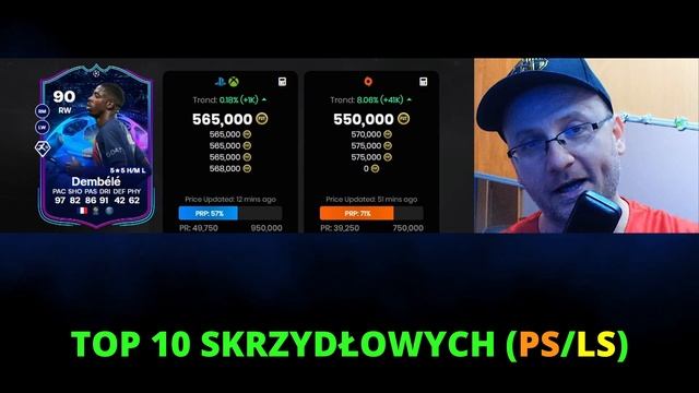 TOP 10 SKRZYDŁOWYCH DO 1 MLN MONET W EA FC 24 смотреть онлайн