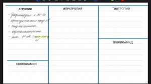 Холиноблокаторы