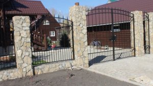 Видео после монтажа ворота и калитка