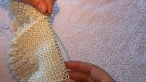 Шапочка - чепчик (затылочная часть 2)