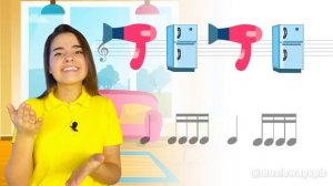 Развитие чувства ритма. Ритмическая игра. Длительность нот. Вокал онлайн. Музыкальное развитие дете