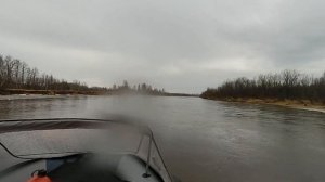 Лодка флагман 400U, мотор гладиатор 9.9, первый выезд