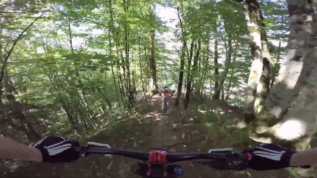 Sochi. Bike park Gorky gorod. BlackBerry
