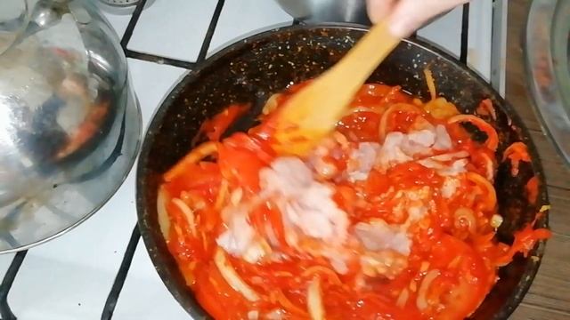 Это очень вкусно ? Картофельная запеканка с куриным фаршем. смотреть онлайн