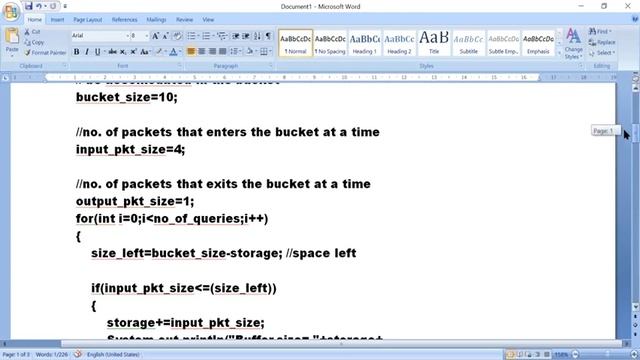 #135 || 10 Leaky Bucket Algorithm || Java Program || Class With Sonali смотреть онлайн